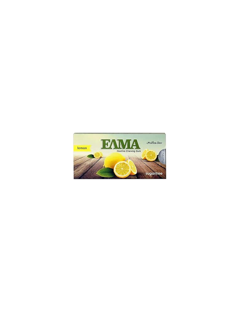 ELMA Lemon- chewing gum with mastic and lemon 10pcs