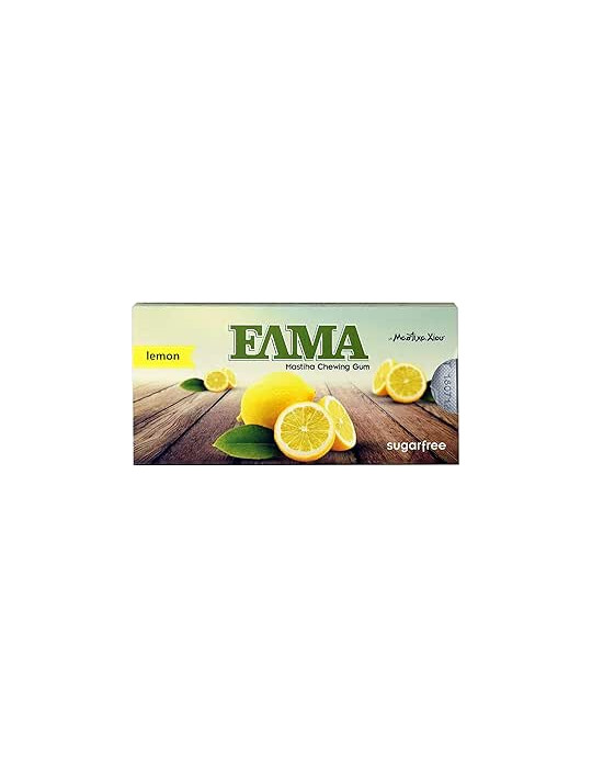 ELMA Lemon- chewing gum with mastic and lemon 10pcs