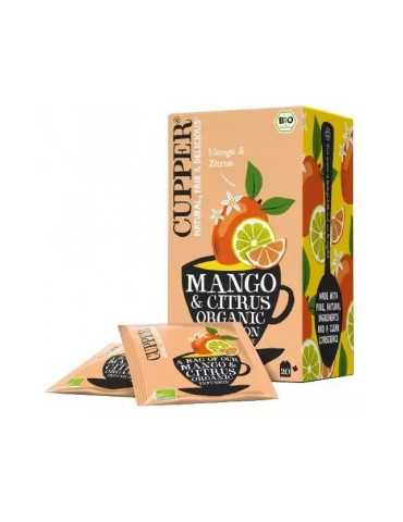 Clipper Mango - citrus tea, 20 tea bags