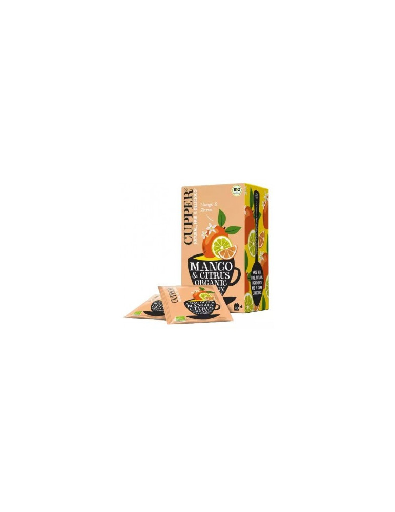 Clipper Mango - citrus tea, 20 tea bags