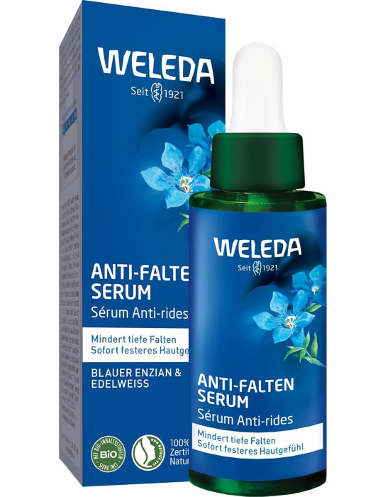 Weleda Anti-aging face serum Blue Gentian & Edelweiss 30ml