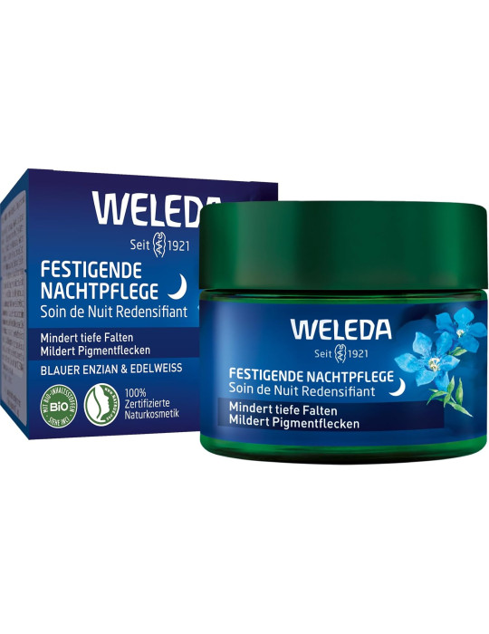 Weleda Anti-Aging Night Cream Blue Gentian & Edelweiss 40ml