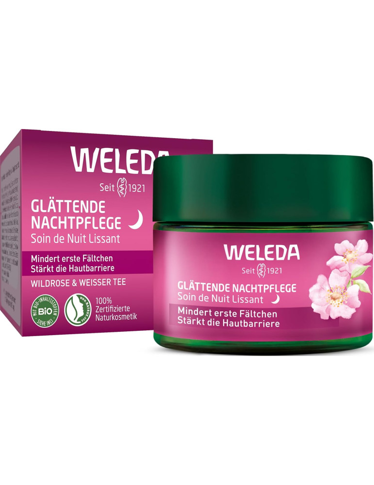 Weleda Rose and White Tea Smoothing Night Cream 40ml