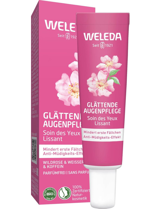 Weleda Roosi ja Valge teega silendav silmaümbruskreem 12ml