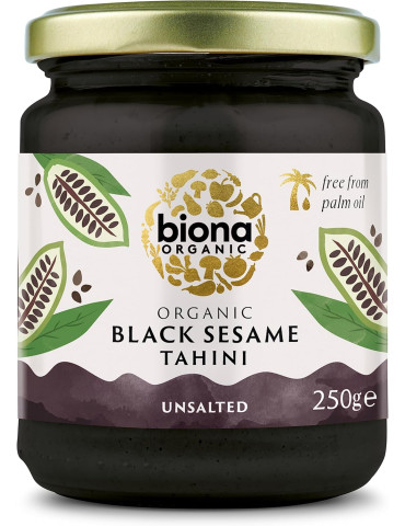 Biona Tahini, black, 250 g