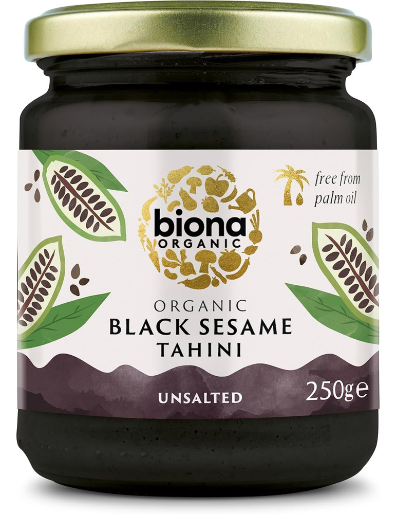 Biona Tahini, black, 250 g