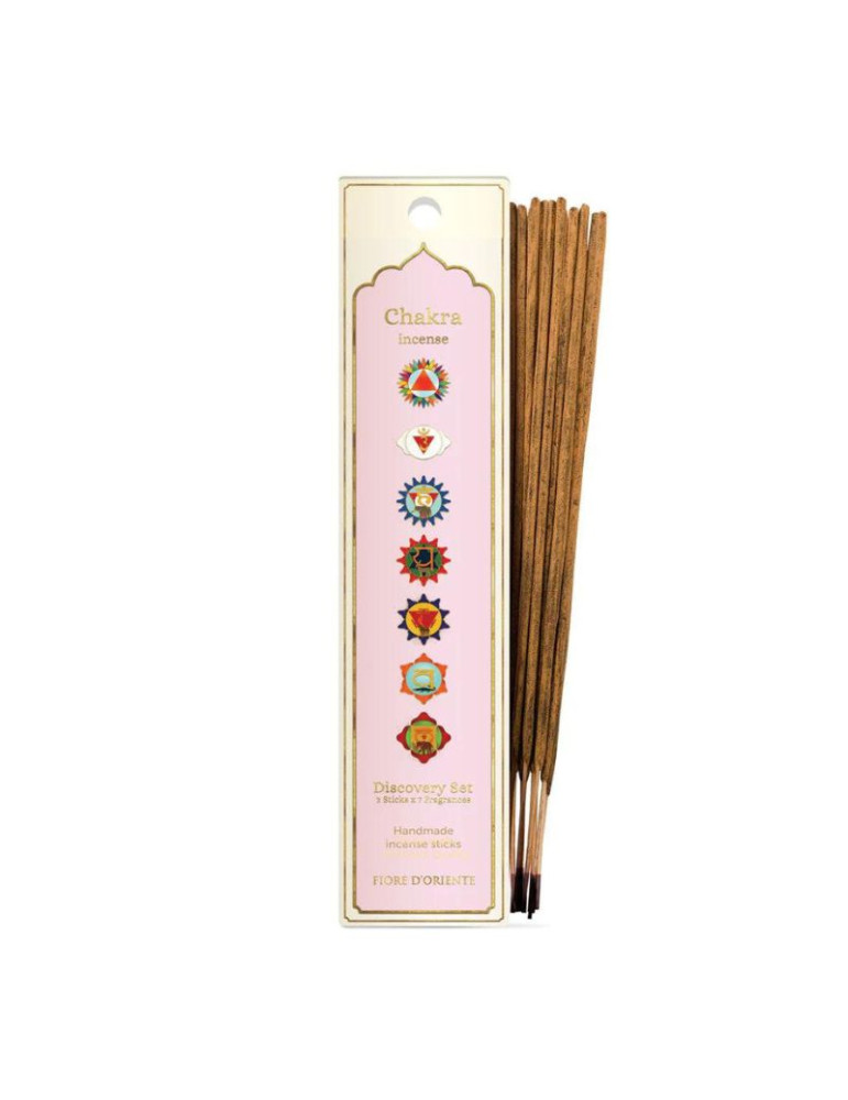 Fiore D'Oriente Chakra viirukid 3x7 pakis + CD plaat