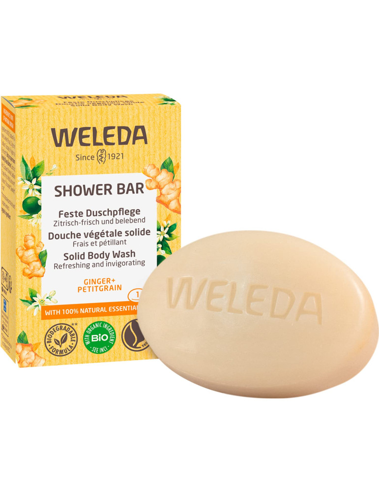 Weleda Ginger+Petitgrain Bar Soap 75g