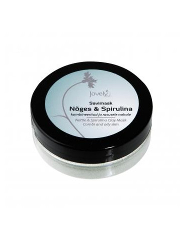 Jovely  Savimask Nõges & Spirulina (kombineeritud ja rasune nahk) 50g