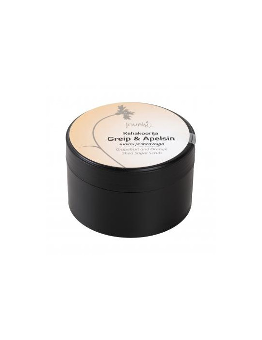 Jovely  Kehakoorija Greip & apelsin suhkru ja sheavõiga 330g