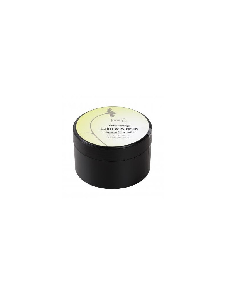 Jovely  Lime & Lemon Body Scrub with Sea Salt and Shea Butter 400g