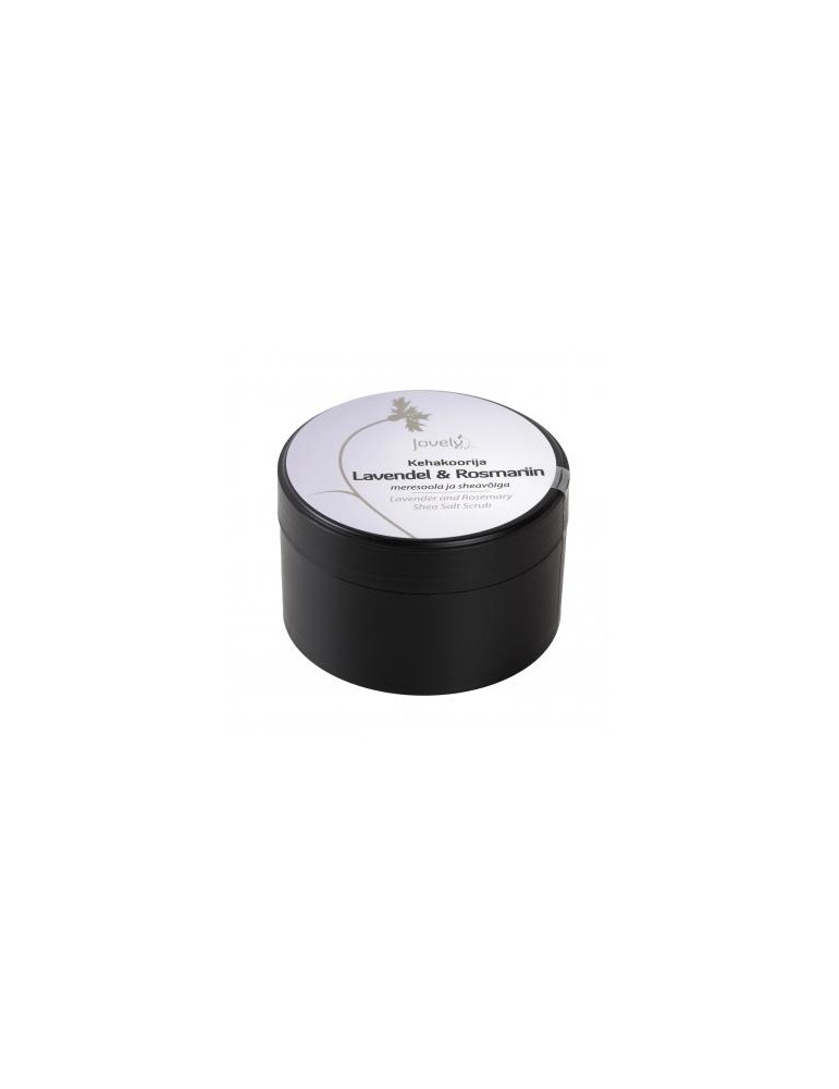 Jovely Lavender & Rosemary Body Scrub with Sea Salt and Shea Butter 400g
