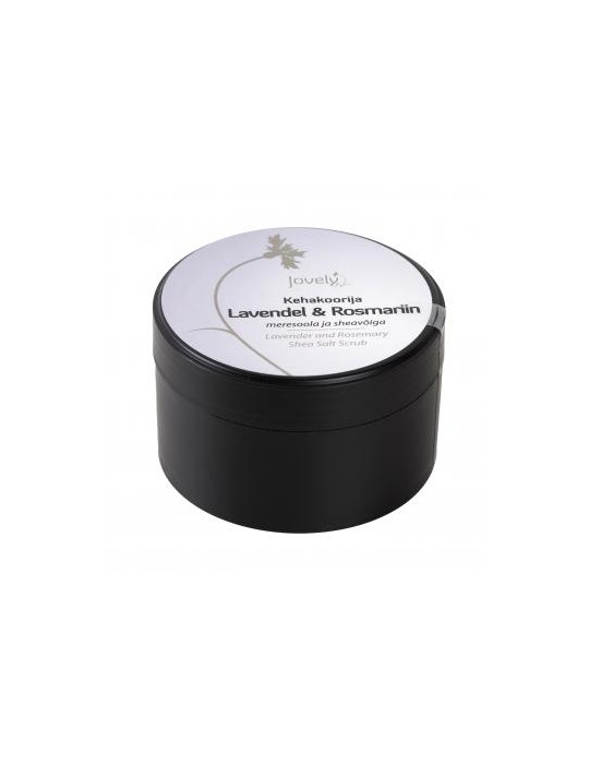 Jovely Lavender & Rosemary Body Scrub with Sea Salt and Shea Butter 400g