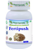 Planet Ayurveda Fertipush - Fertility Support - 500 mg 60 capsules