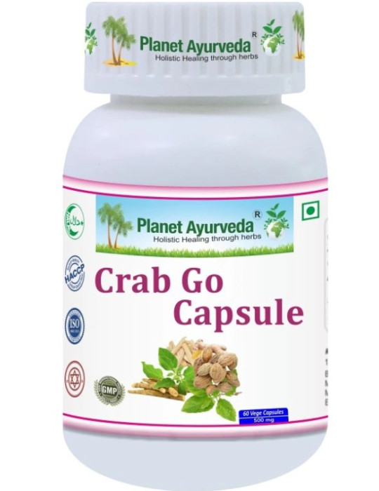 Crab Go - hea immuunsusele, põletikuvastane - 500 mg, 60 kapslit