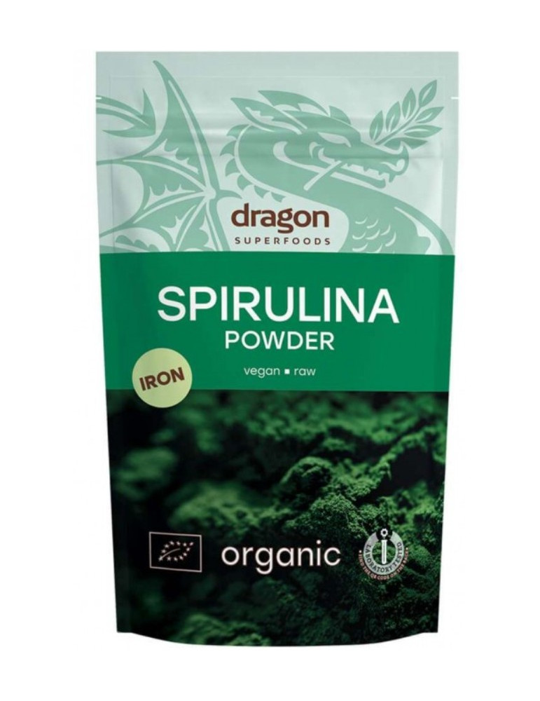 Dragon Spirulina pulber, supertoiduaine 200g