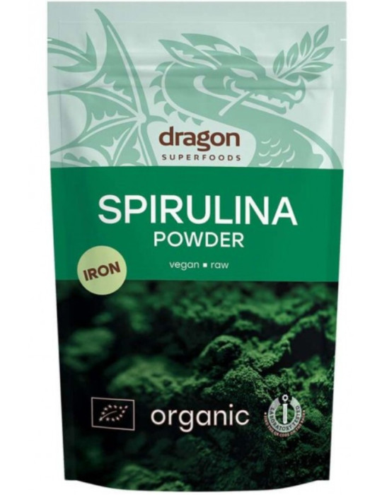 Dragon Spirulina pulber, supertoiduaine 200g