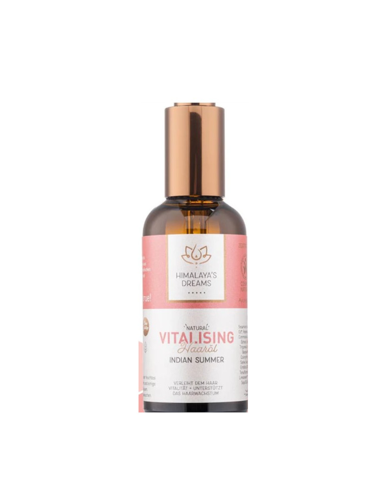 Himalaya´s Dream elustav ja juuksekasvu soodustav ajurveeda juukseõli INDIAN SUMMER 100ml