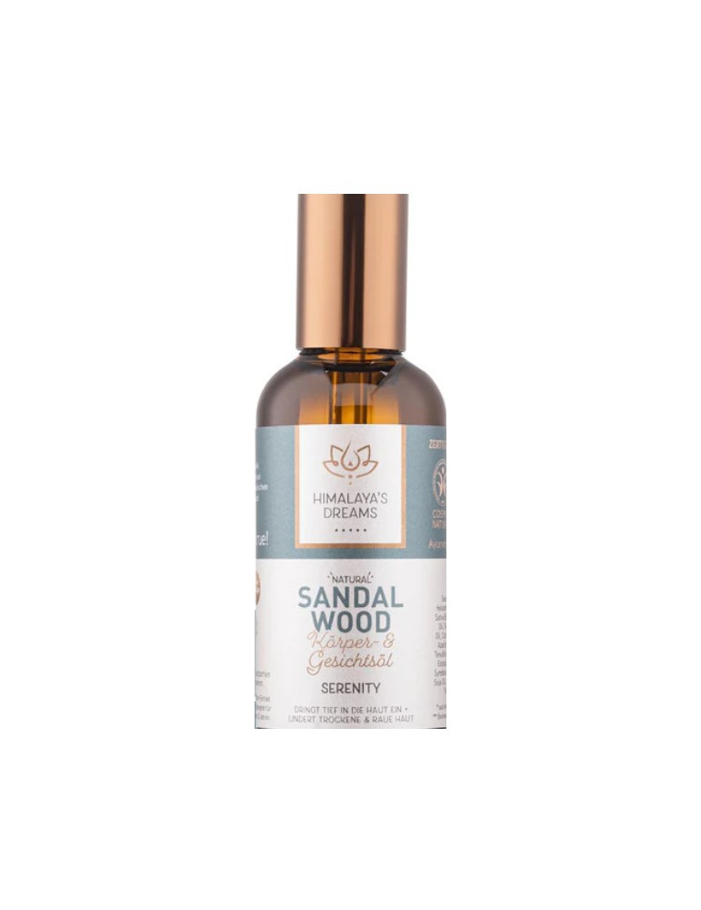 Himalaya's Dream Ayurvedic face and body oil Sandal/Serenity 100ml