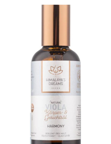 Himalaya's Dream Ayurvedic face and body oil Violet/Harmony 100ml