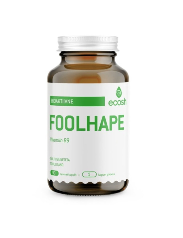 FOOLHAPE – Bioaktiivne 90 kapslit