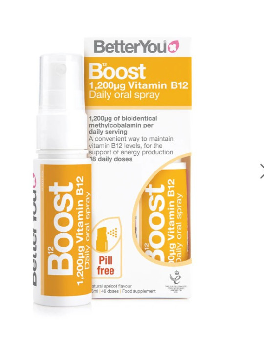 Better You Suukaudne pihusti B12 vitamiin, 25ml