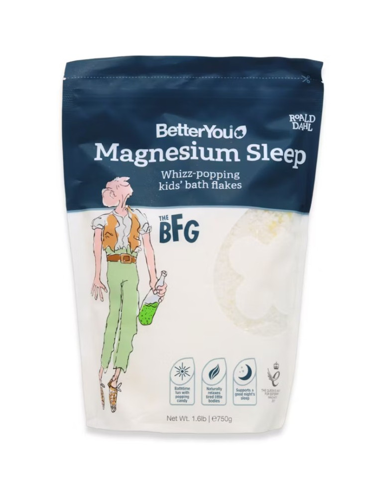 Better You  Plaksuefektiga magneesiumihelbed laste une toetuseks, 750 g