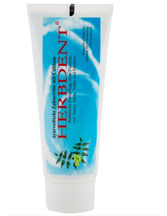 Herbdent fluoriidivaba ajurveeda hambapasta kaltsiumiga 80ml