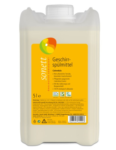 Sonett dishwashing detergent with calendula 5l