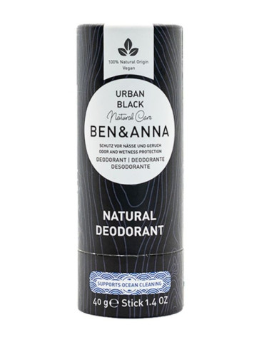 Ben&Anna Deo stick Urban Black, 40 g
