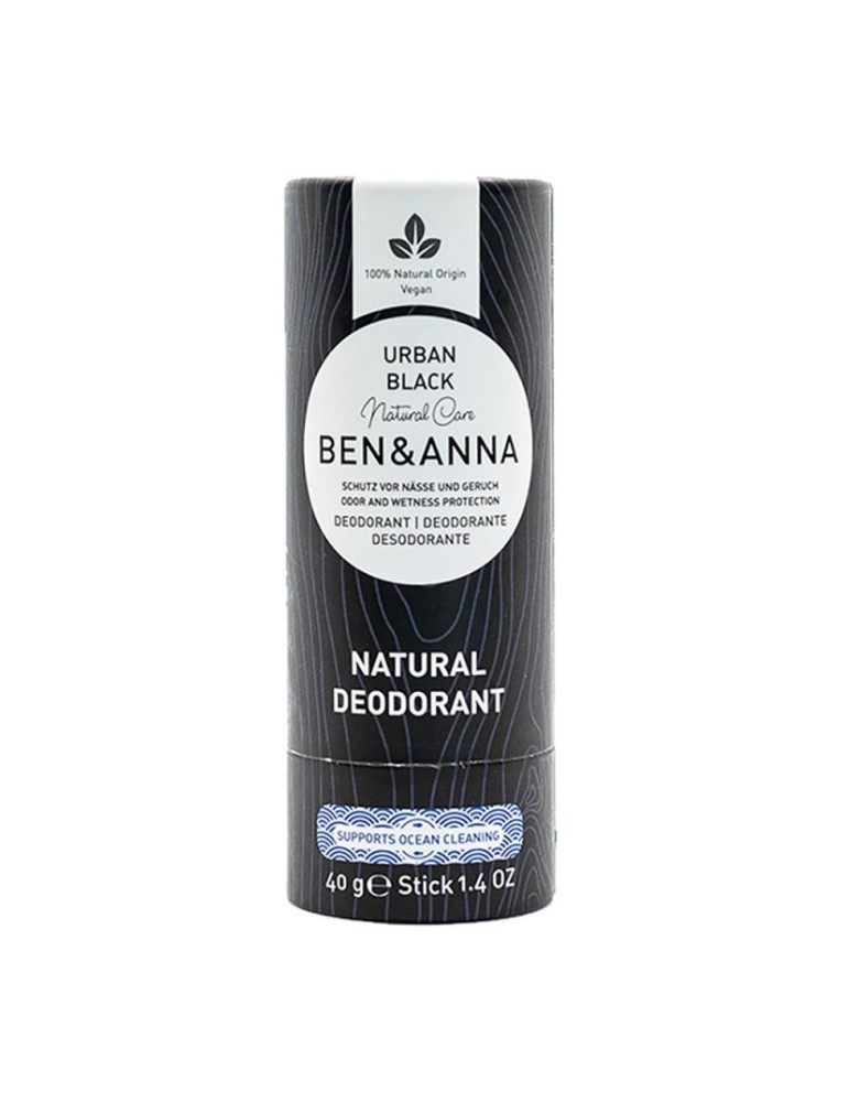 Ben&Anna Pulkdeodorant Urban Black, 40 g