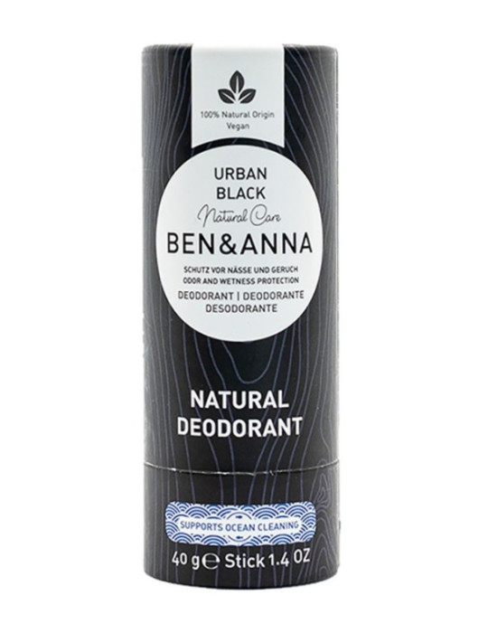 Ben&Anna Pulkdeodorant Urban Black, 40 g