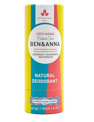 Ben&Anna Deodorant stick Coco Mania, 40 g