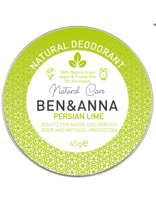 Ben&Anna Cream deodorant Persian Lime, 45 g