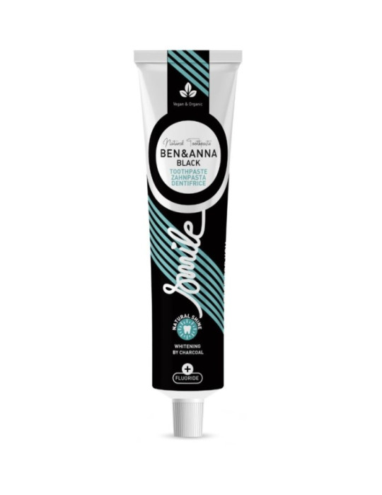 Ben&Anna Toothpaste with activated charcoal Black, 75 ml