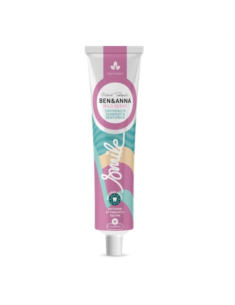 Ben&Anna Wildberry flavoured toothpaste, 75 ml