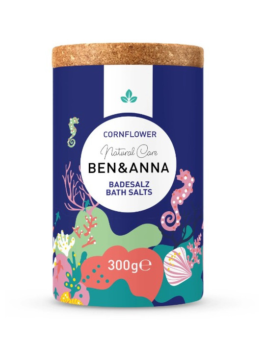 Ben&Anna Vahutav vannisool rukkilillega, 300 g Ben&Anna