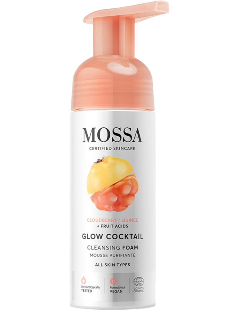 Mossa Glow Coctail brightening cleansing foam 150 ml