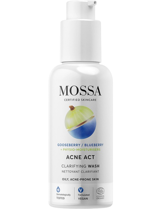 MOSSA Acne Act Purifying facial wash gel 140 ml