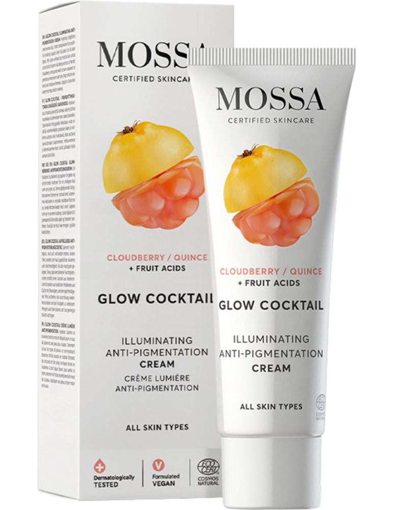 MOSSA Glow Coctail säraandev pigmentatsioonivastane kreem 50 ml