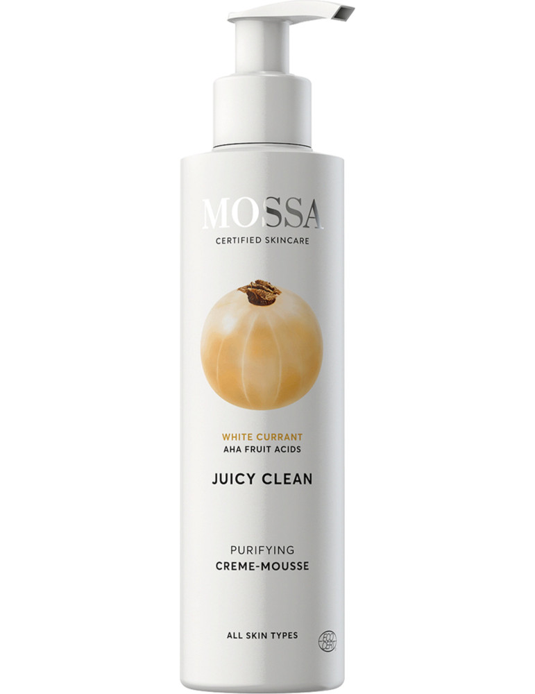 Mossa Juicy Clean Cream Foam Cleanser 190ml