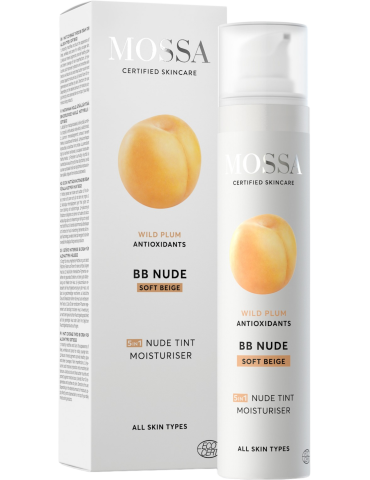 MOSSA BB NUDE 5in1 nahka tooniv niisutaja Soft Beige 50ml
