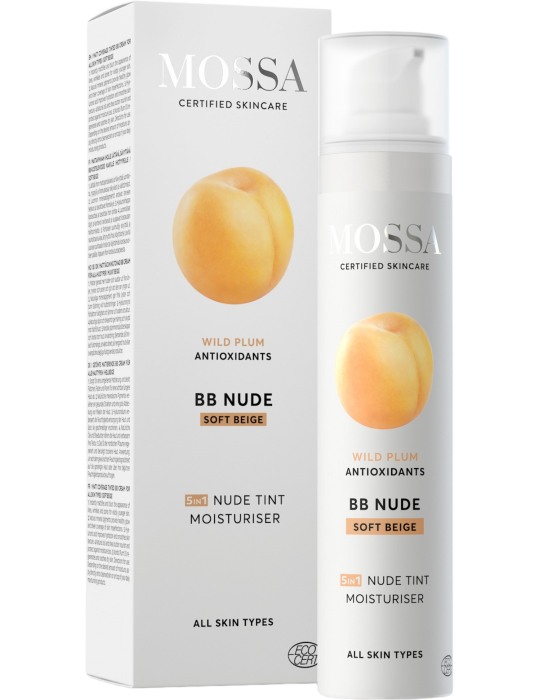 MOSSA BB NUDE 5in1 nahka tooniv niisutaja Soft Beige 50ml