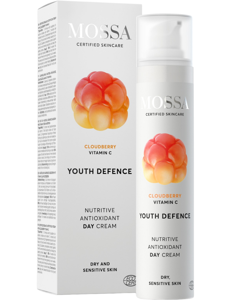 Mossa Youth Defence toitev päevakreem 20ml