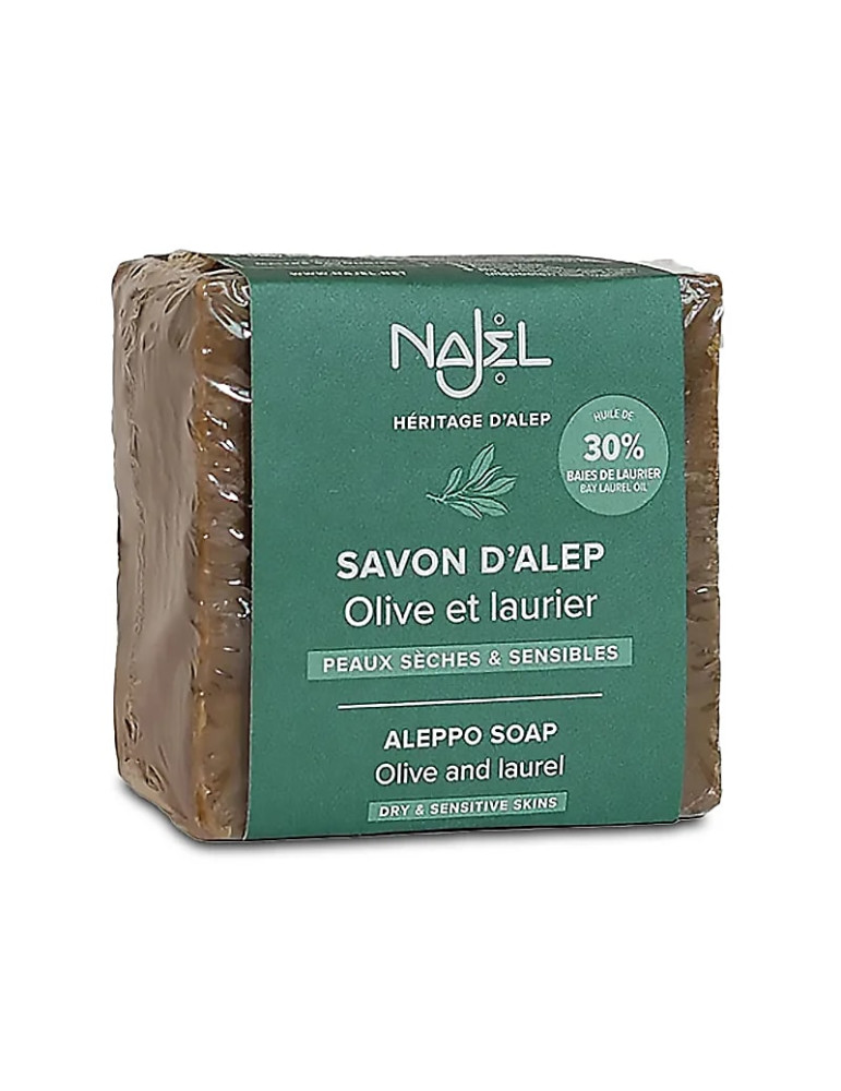 Najel Aleppo Soap with 30% laurel oil 170g