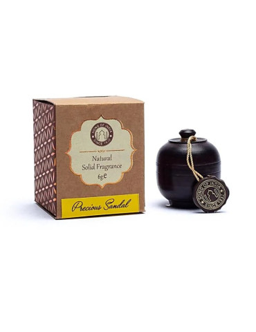 SANDLIPUU lõhnaline tahke parfüüm roosipuust purgis 6g