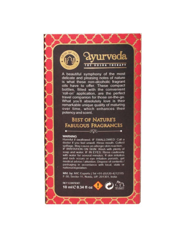 Song of India AJURVEEDA ARMASTUSE LÕHNAÕLI 10ml 2