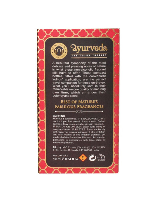 Song of India AJURVEEDA ARMASTUSE LÕHNAÕLI 10ml