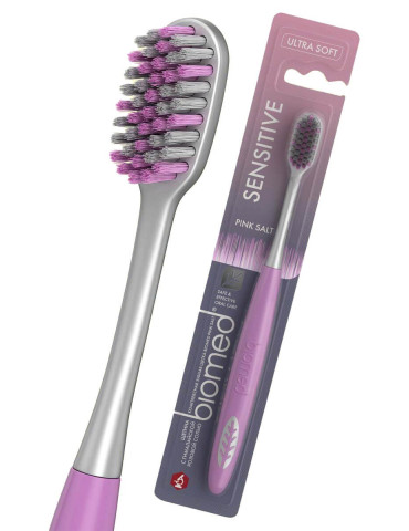 Biomed Toothbrush with Himalayan Salt Soft (pink) 2