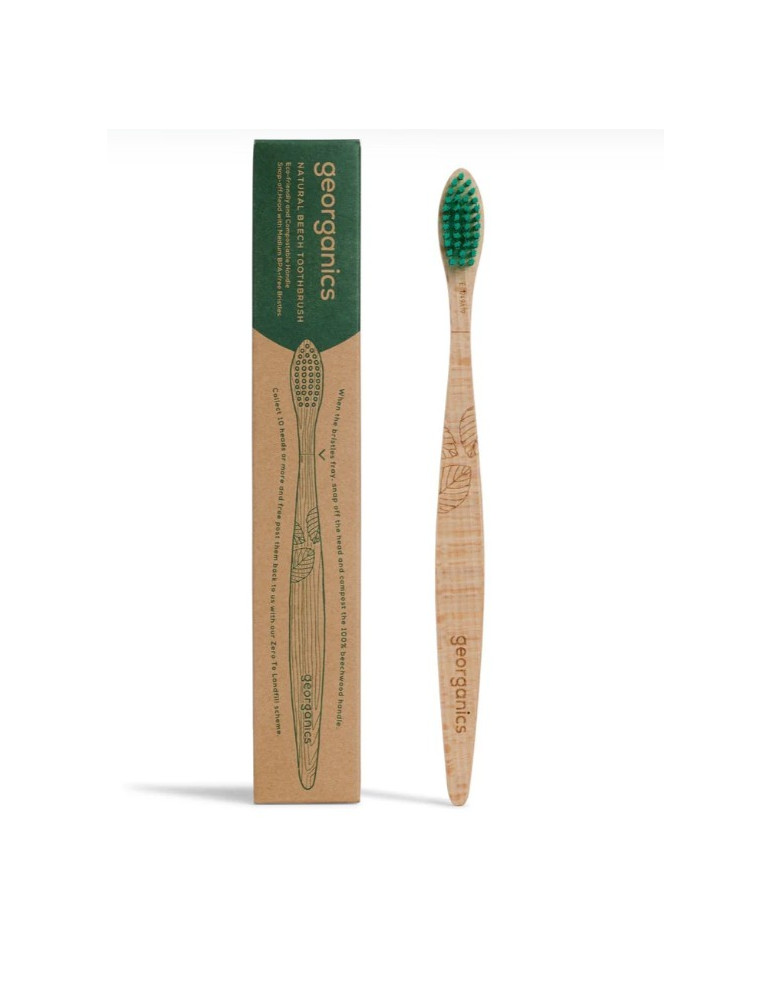 Beech toothbrush, medium strength